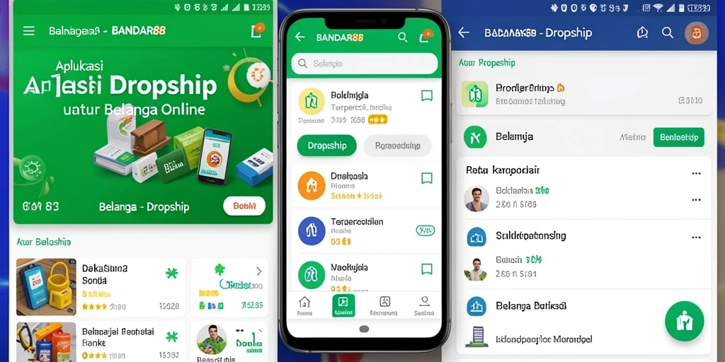 Screenshot antarmuka aplikasi BANDAR88 yang menarik dan informatif.
