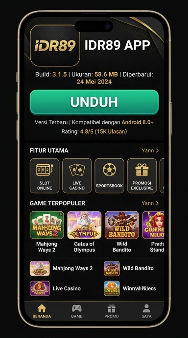 Unduh dan Instal APK idr89 untuk Android di Indonesia